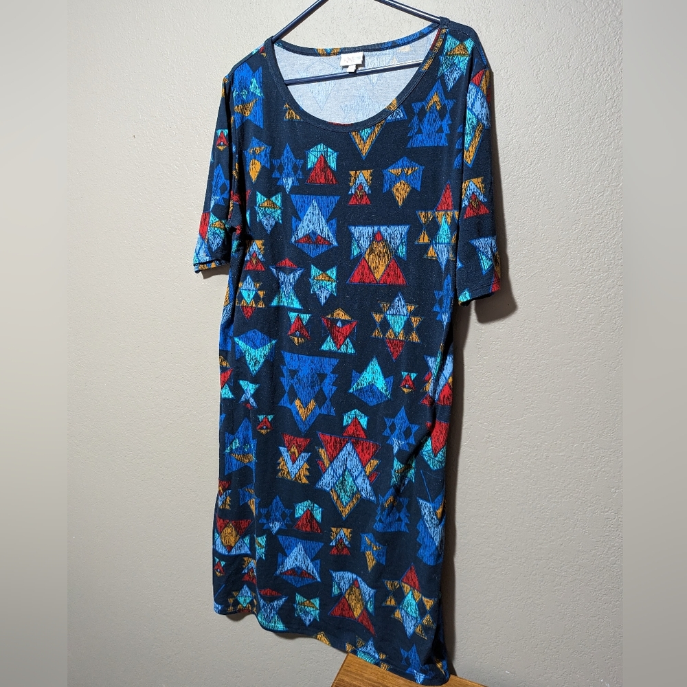 LuLaRoe Geometric Shape Dress